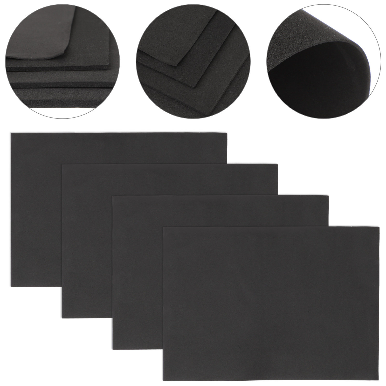 Cosplay Props Eva Foam - 4 Stück Eva-Schaumstoffplatten DIY Bastelmaterial Handgemachte