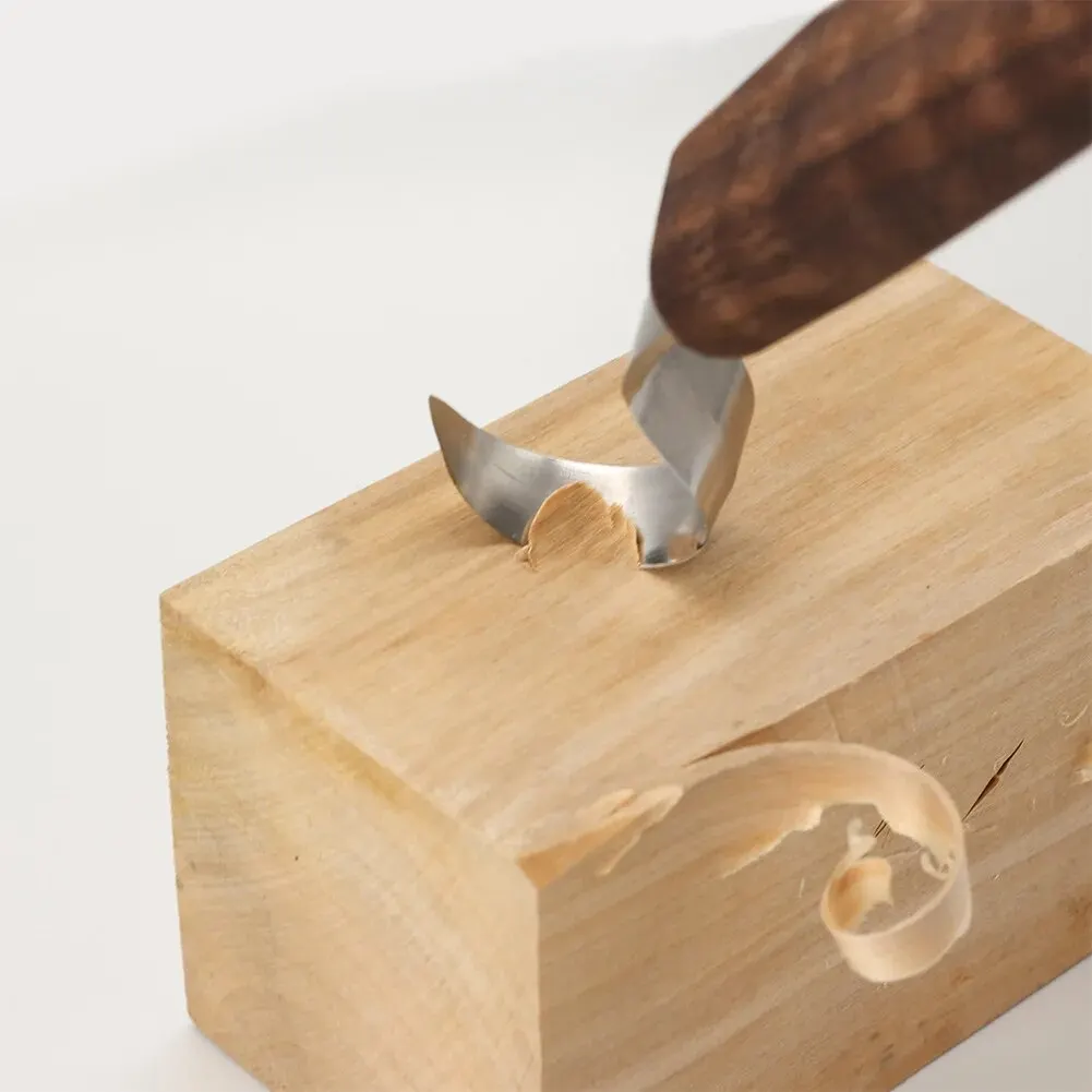 Craft Knife Set - ‌ 1-teiliges professionelles Holzschnitzmesser-Set mit gebogener