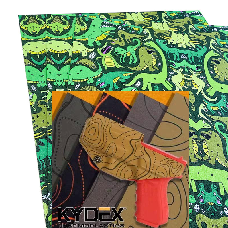 Worbla Thermoplastic - 300X300X2MM 300X300X1,5MM Größe KYDEX Thermoplastische Platte