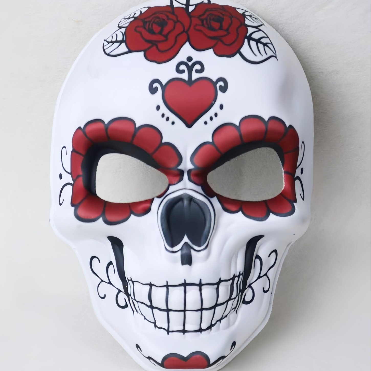 Cosplay Props Eva Foam - Tag der Toten Maske Bunte Totenkopfmaske