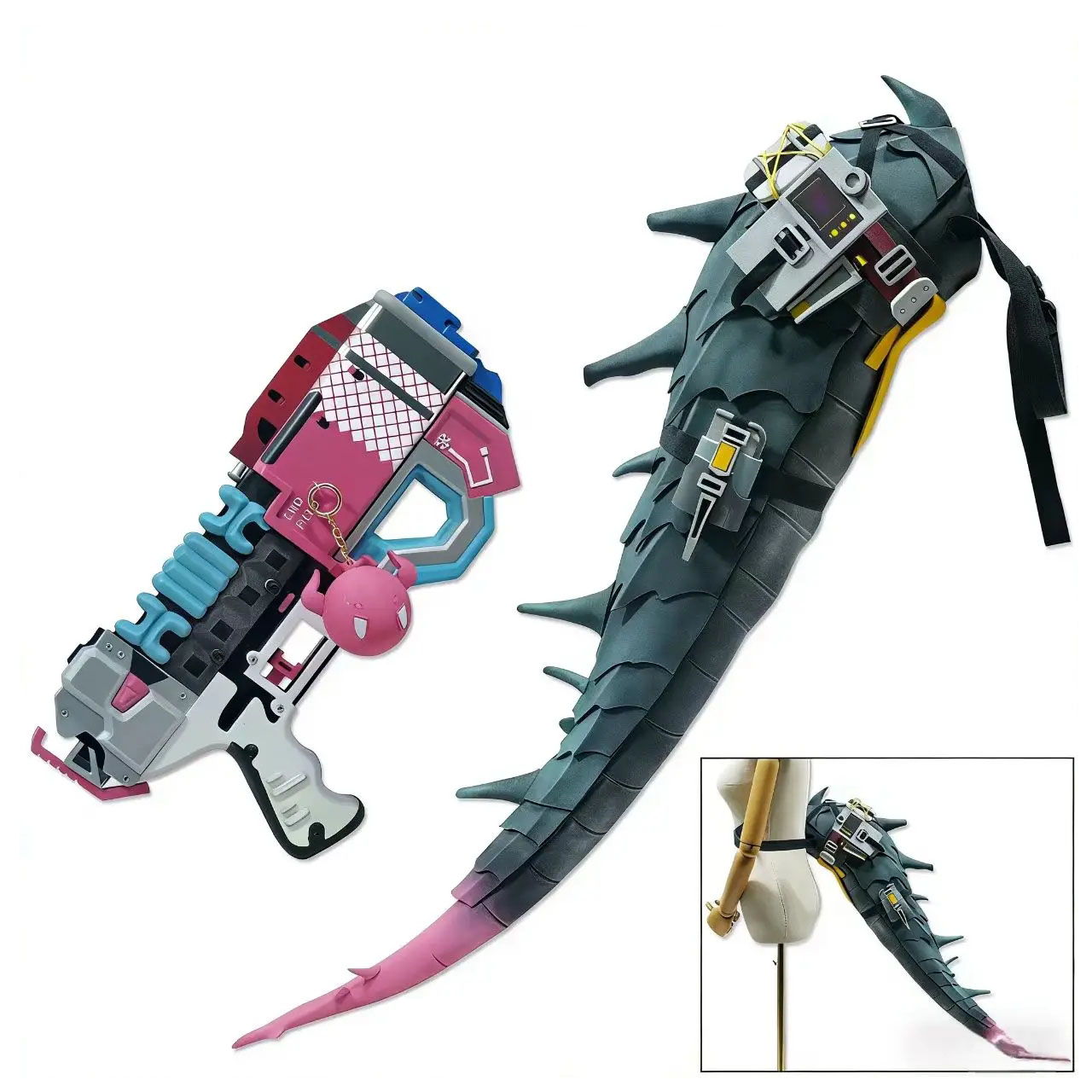 Cosplay Fire Prop - Anime Arknights Yvonne ‌ Cosplay-Pistolen-Requisite: Cartoon-Beimutiger-Pistole