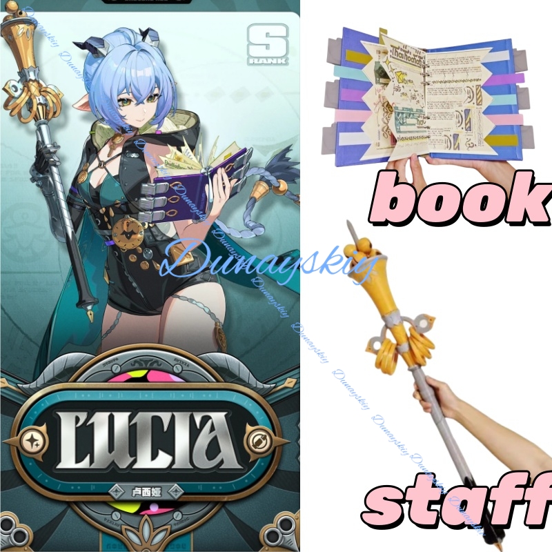 Cosplay Prop Book - Spiel Zenless Zone Zero Lucia Cosplay