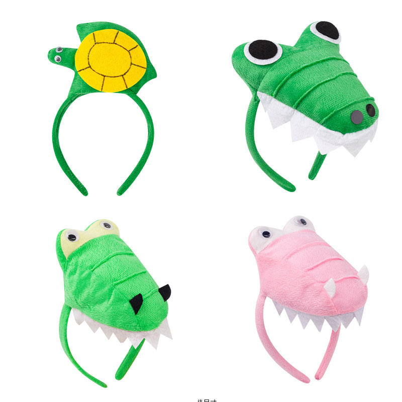 Cosplay Prop Bow - Tier Krokodil Dinosaurier Schildkröte Stirnband Schwanz