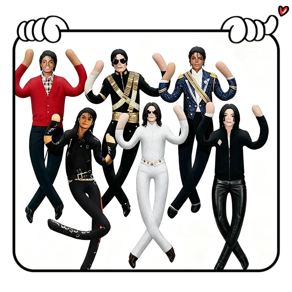 Cosplay Prop Designer - Michael Jackson Cosplay Requisiten-Puppe Plüsch-Stofffigur mit