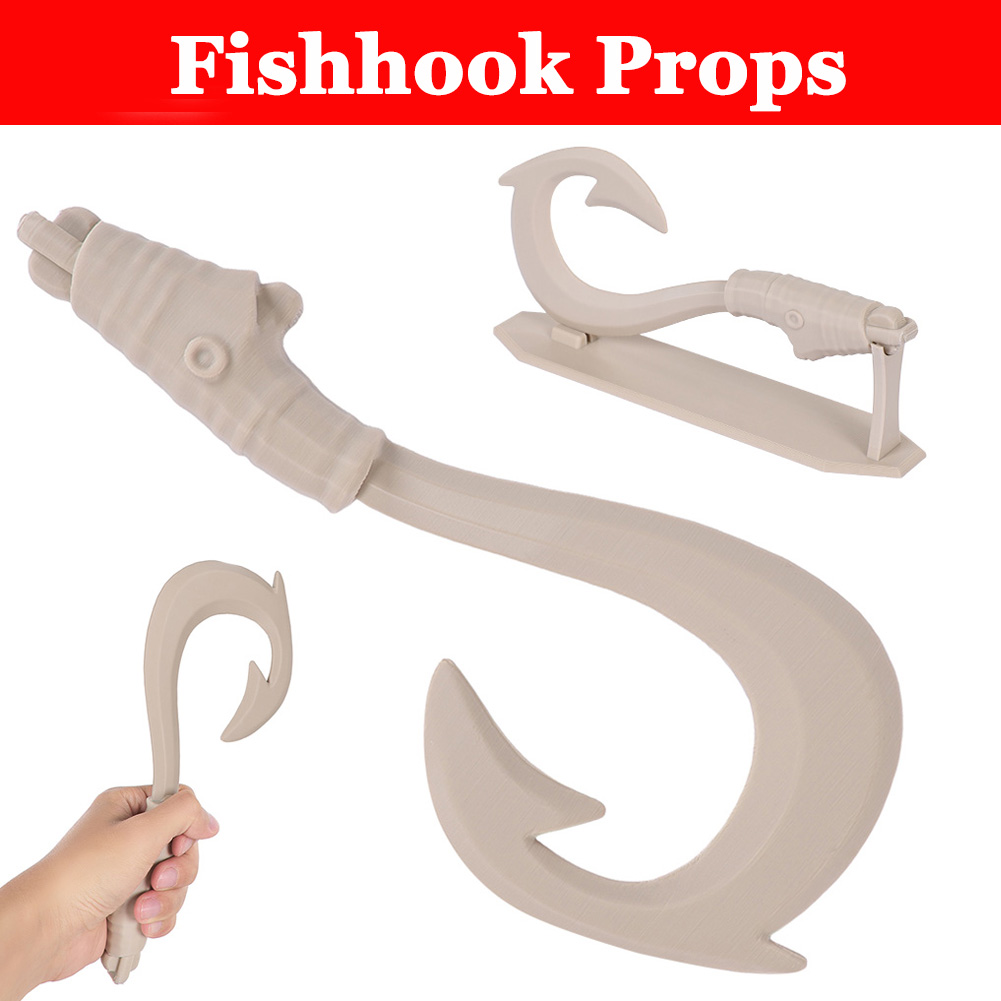 Cosplay Prop Knife - Fischhakenmesser Cosplay Cartoon Ozeanprinzessin Maui Manaiakalani