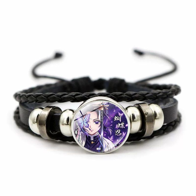Cosplay Prop Designer - Anime-Demon-Slayer-Armbänder im Nezuko-Tanjiro-Design, zweidimensionale personalisierte Accessoires