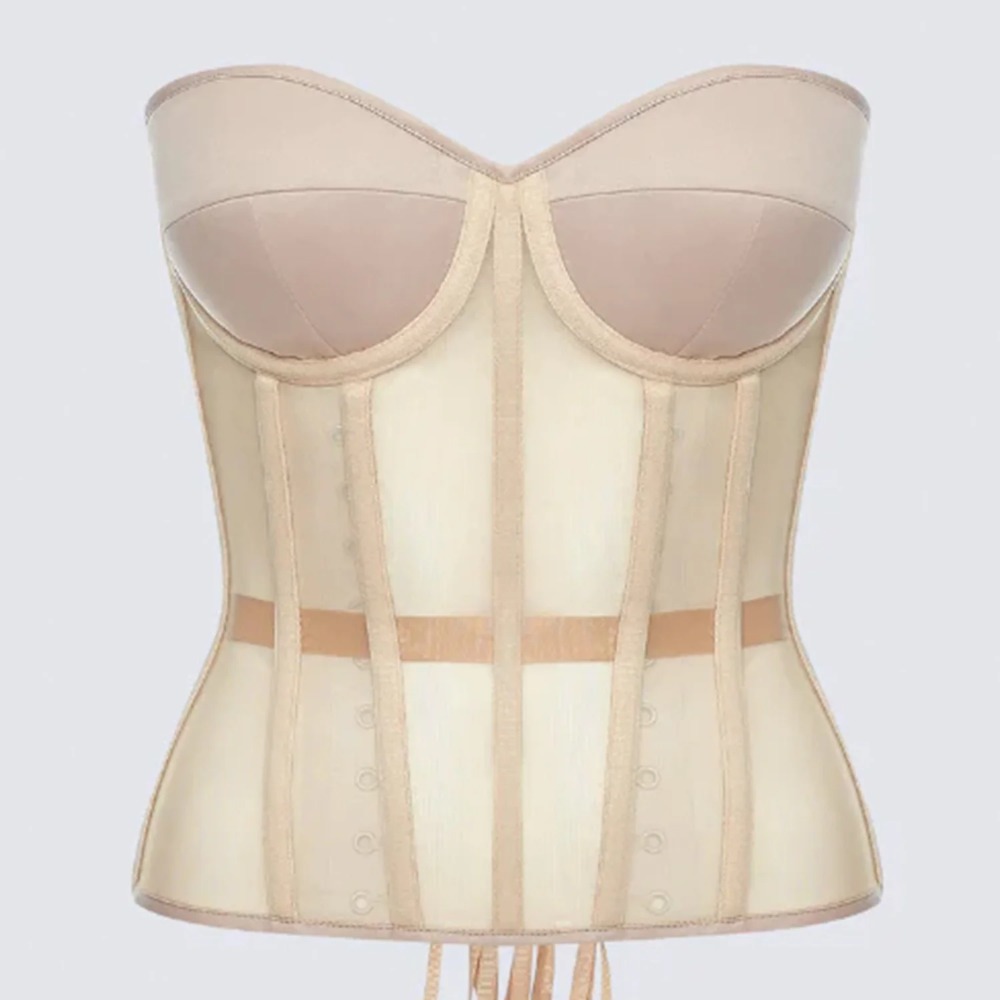 Boning Corset Steel - Frauen Korsett Bustier Tops Sexy Bh