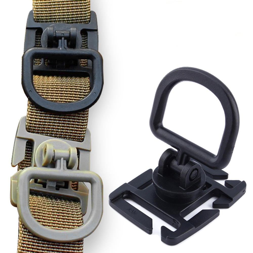 D Ring Strap - 4 Stück 360 Rotation D-Ring Clips
