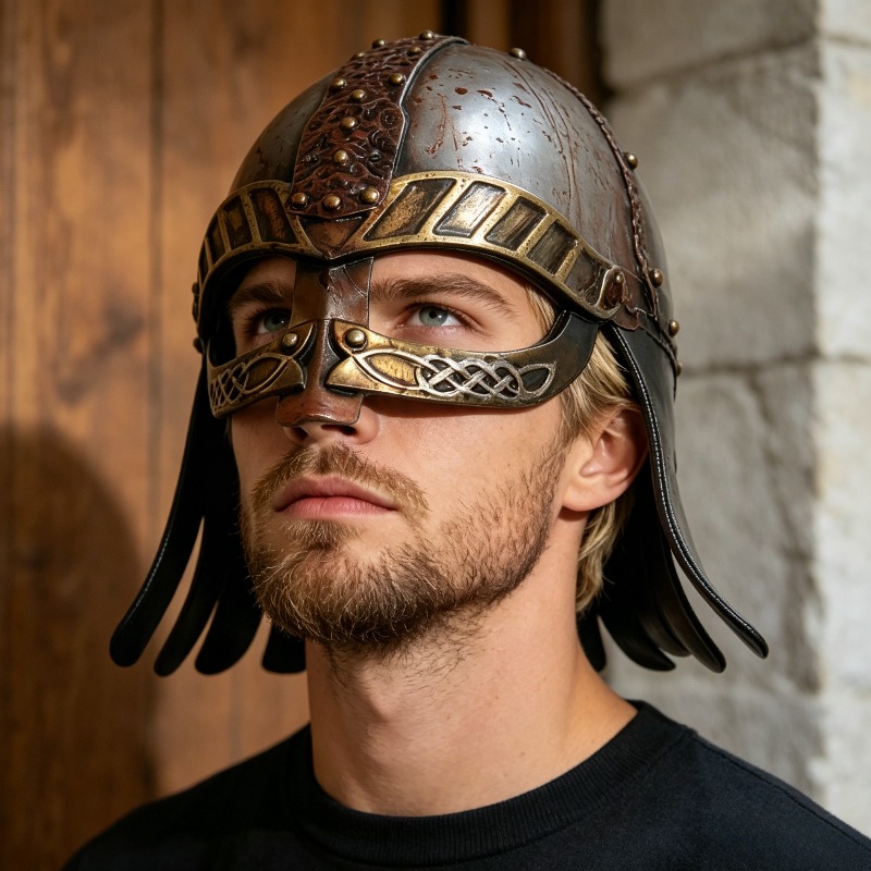 Cosplay Props Eva Foam - 2026 Neuer Wikingerhelm Mittelalter Renaissance Cosplay