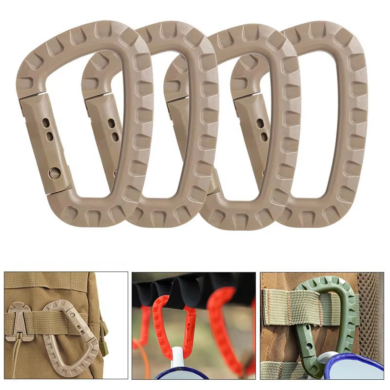 D Ring Strap - 1/3/5 stücke Kunststoff Karabiner Snap Clip