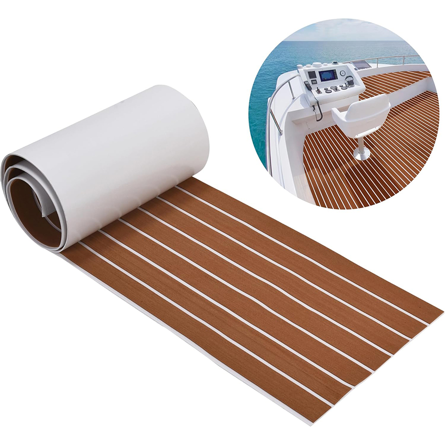 Eva Foam Sheet - EVA-Schaum-Bodenbelag für Boote, Terrassendielen, 94 x