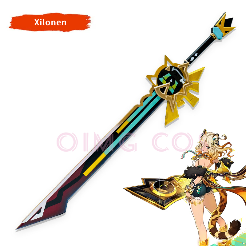 Cosplay Prop Knife - Genshin Impact Xilonen Cosplay Requisiten Modell-Messer