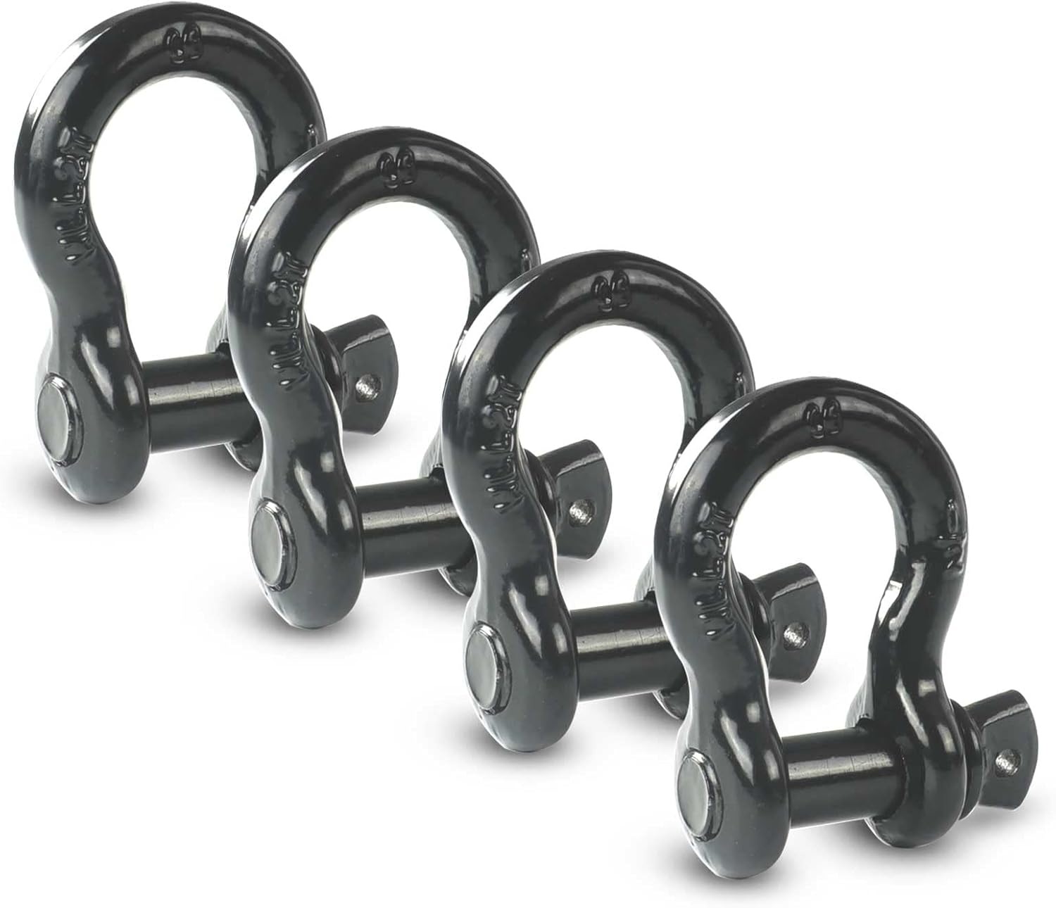 D Ring Strap - 1/2-Zoll-D-Ring-Schäkel mit Schraubbolzen, 2 Tonnen für