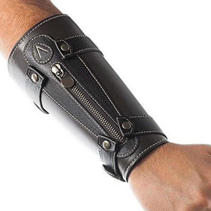 Cosplay Prop Knife - Mittelalterliche versteckte Klinge Handgelenk Arm Rüstung