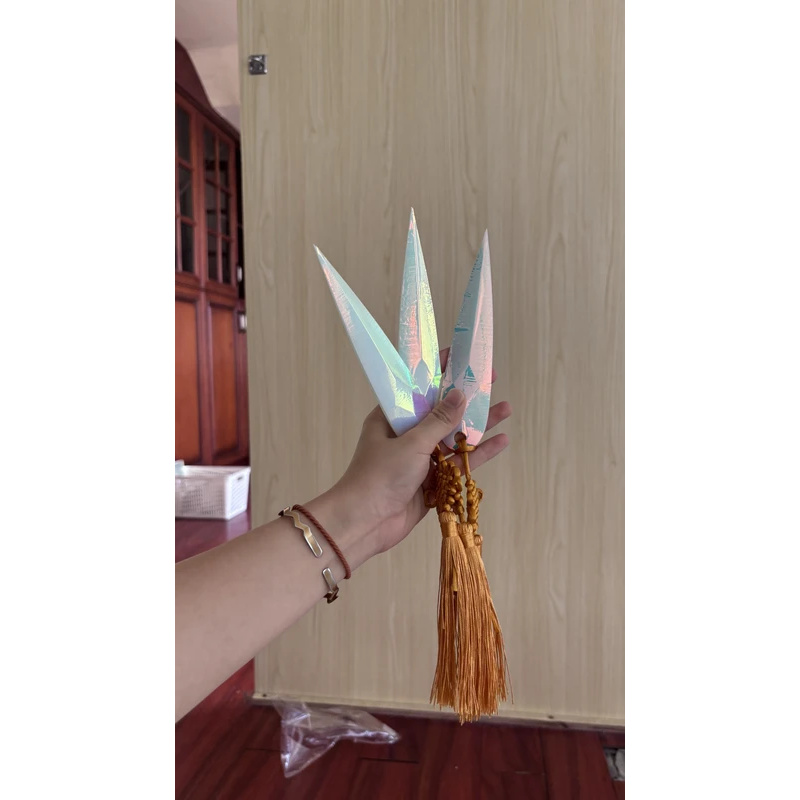 CyAnime KPop HUNTR/X Zoey Cosp – Cosplay Prop Knife Bewertung und Preis