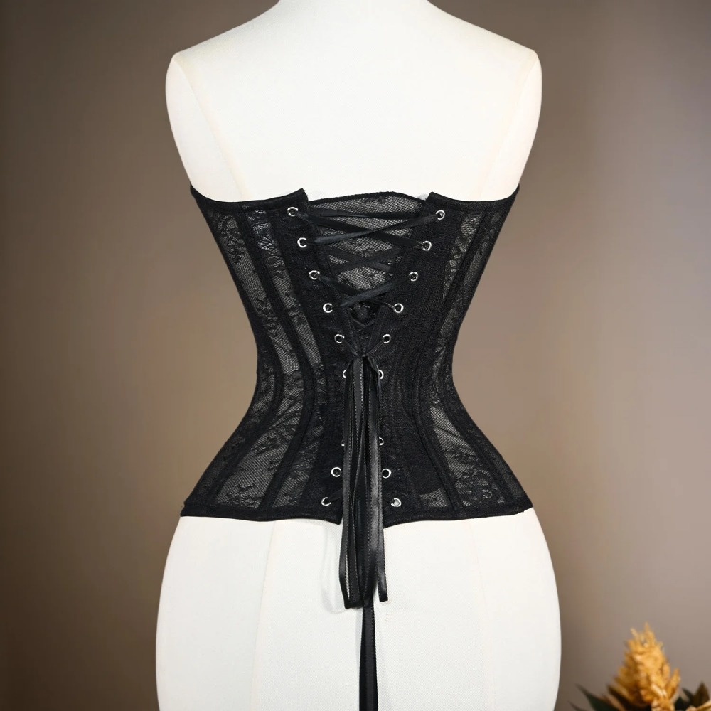 Frauen Mesh Korsett Busiter Ov – Boning Corset Steel Bewertung und Preis
