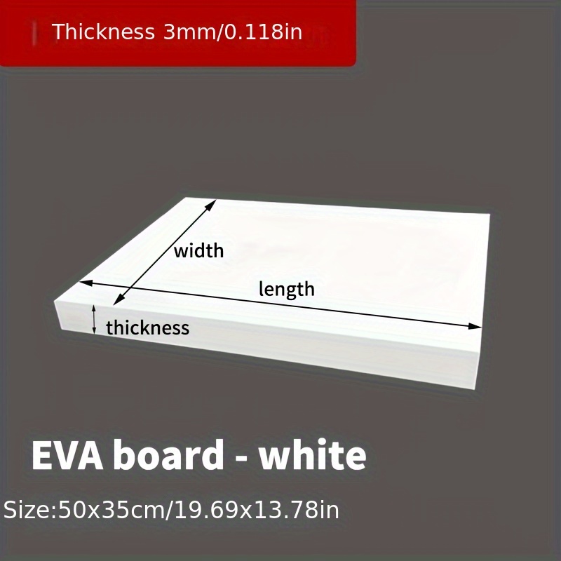 EVA-Schaumstoffplatte 14x39 Zo – Cosplay Props Eva Foam Bewertung und Preis