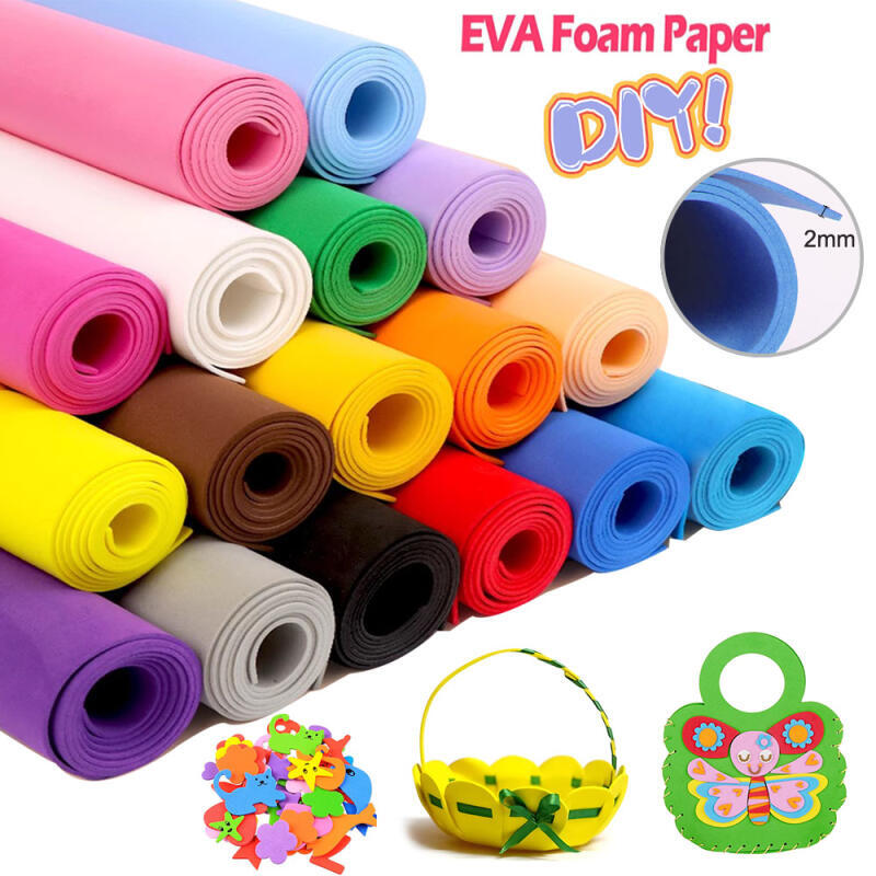 Bunte EVA-Schaumstoffbögen, 2  – Cosplay Props Eva Foam Bewertung und Preis