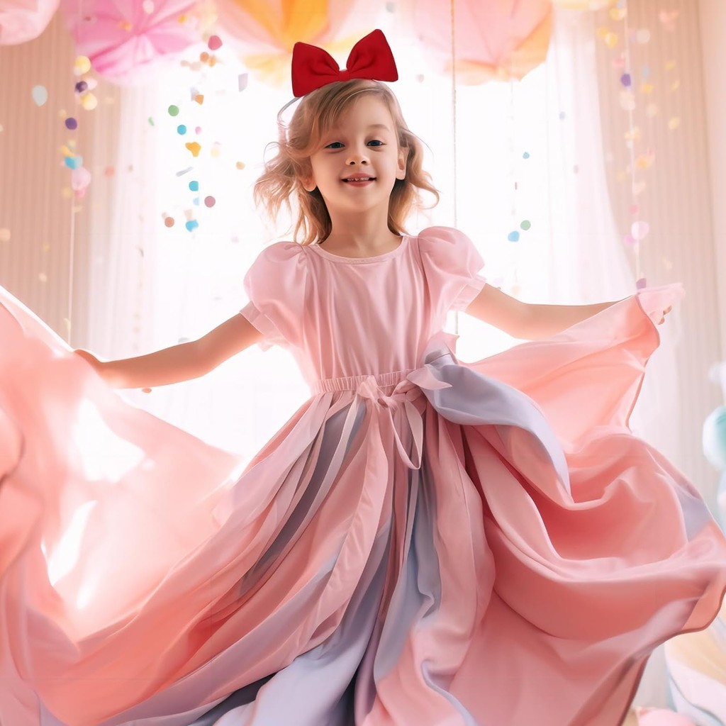 Süße Mädchen Rot Große Schleif – Cosplay Prop Bow Bewertung und Preis