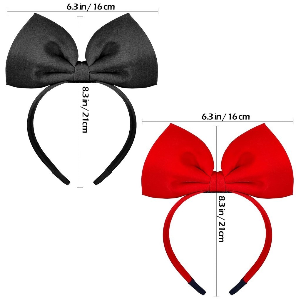 Süße Mädchen Rot Große Schleif – Cosplay Prop Bow Bewertung und Preis
