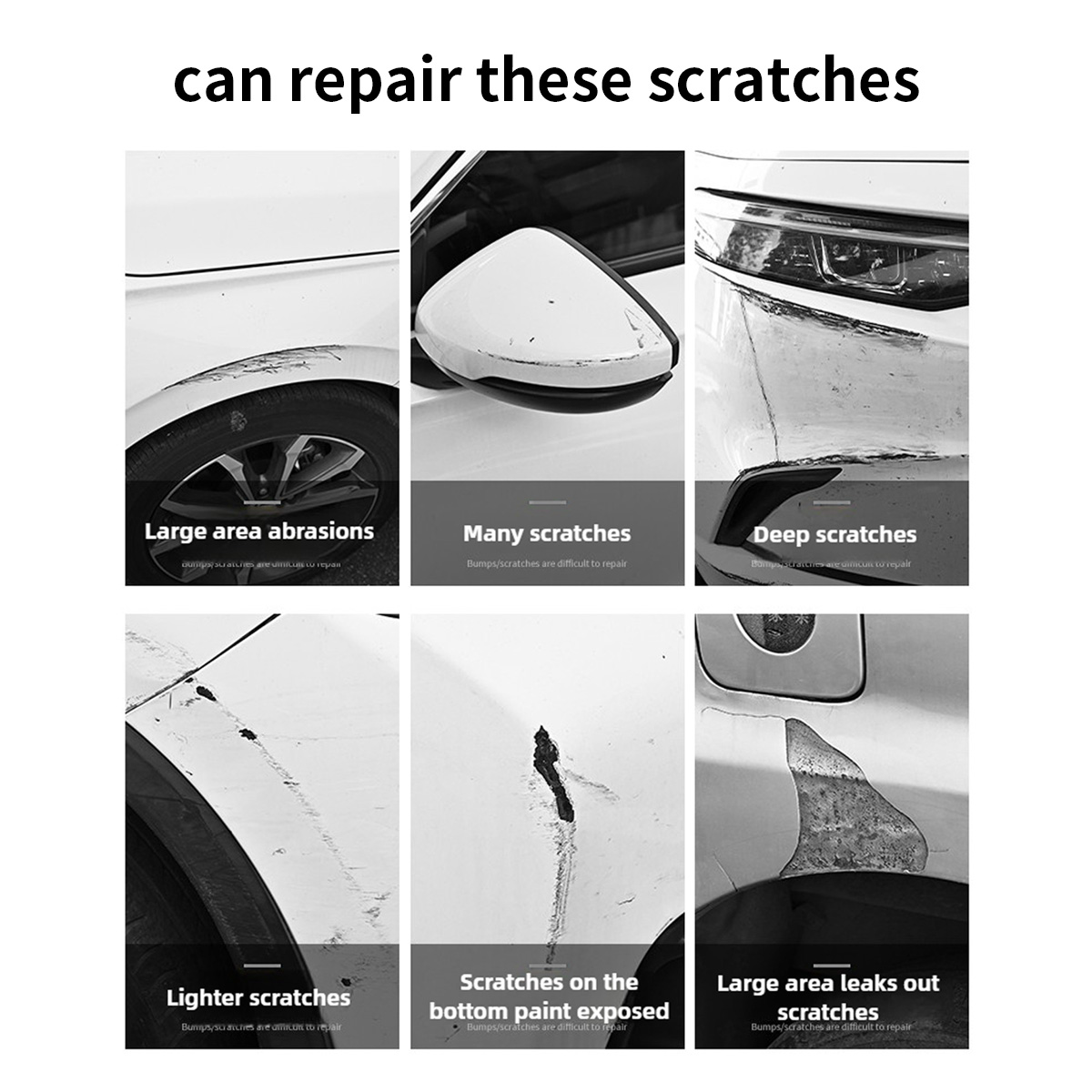 Silber Auto Kratzer Reparatur  – Metallic Spray Paint Bewertung und Preis