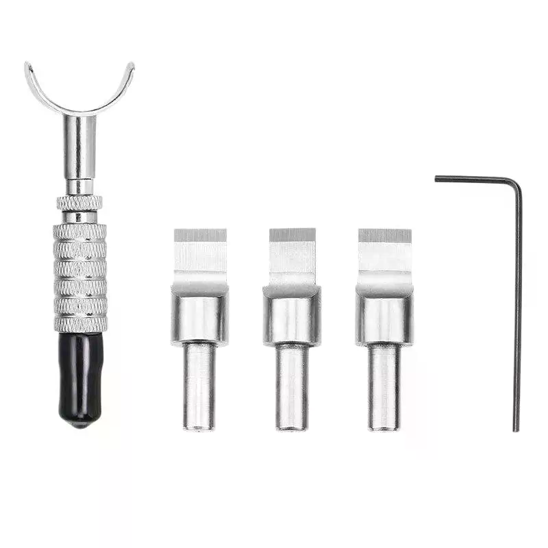 Leder-Schnitzmesser mit Drehfu – Craft Knife Set Bewertung und Preis