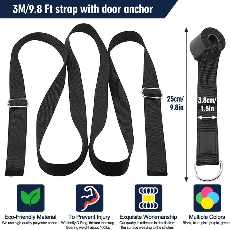 3M Flexibler Yoga-Stretchgurt  – D Ring Strap Bewertung und Preis