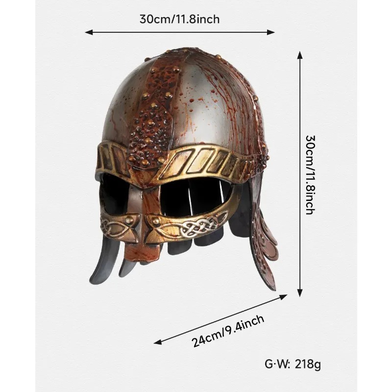 2026 Neuer Wikingerhelm Mittel – Cosplay Props Eva Foam Bewertung und Preis