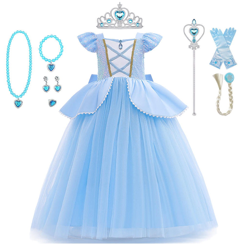 Cinderella Cosplay Kostüm Kind – Cosplay Prop Bow Bewertung und Preis