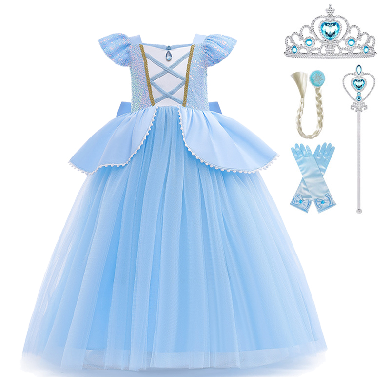 Cinderella Cosplay Kostüm Kind – Cosplay Prop Bow Bewertung und Preis