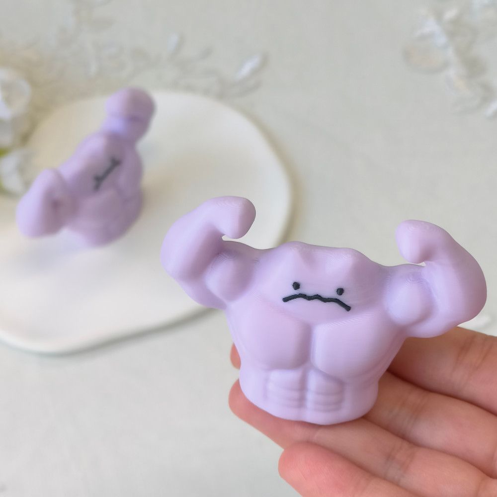Pokémon Buff Ditto Figur Lusti – Cosplay Prop Designer Bewertung und Preis