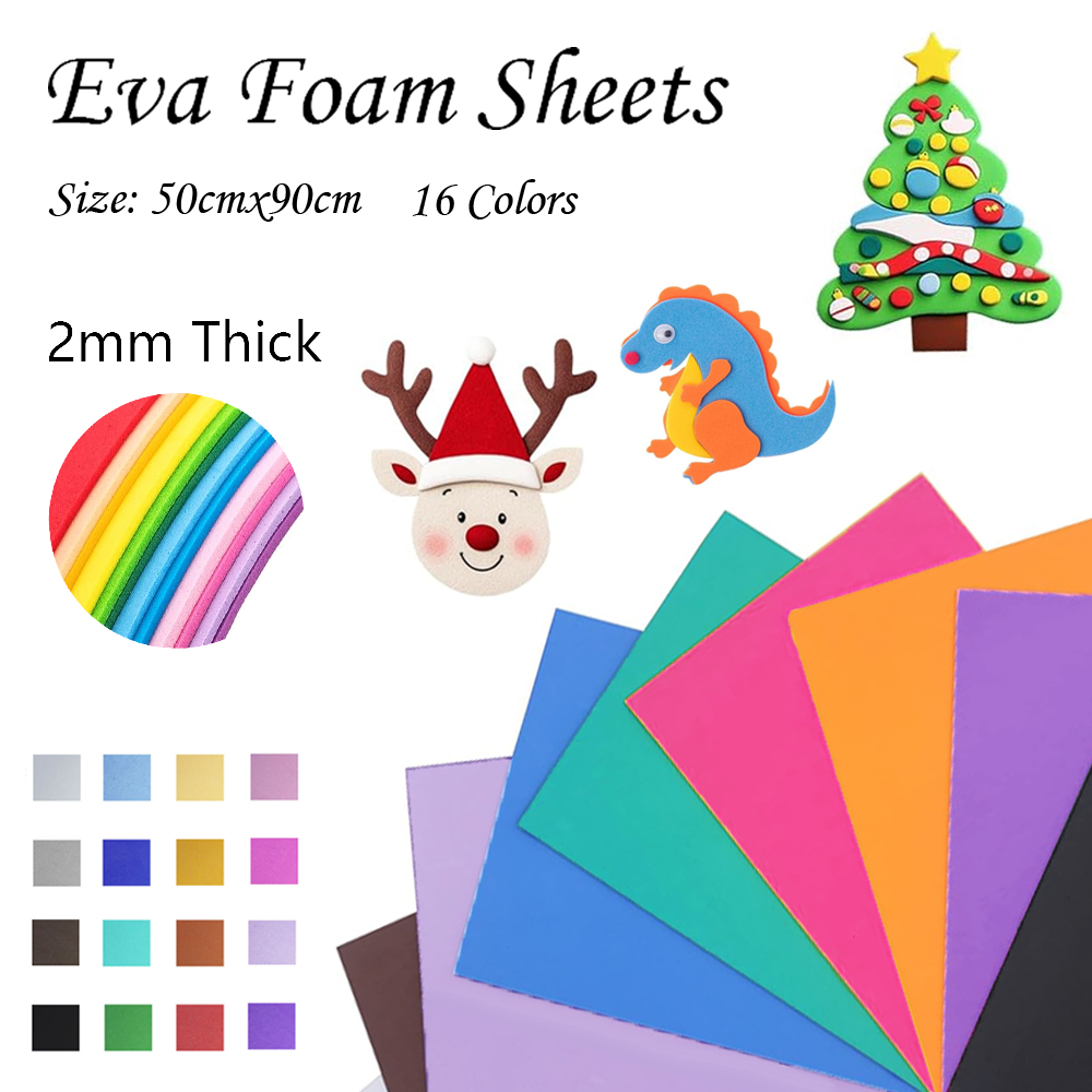 16 Farben bunte EVA-Schaumstof – Cosplay Props Eva Foam Bewertung und Preis