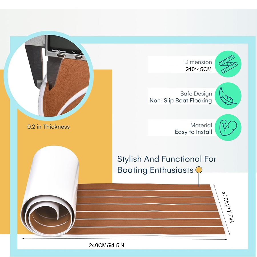 EVA-Schaum-Bodenbelag für Boot – Eva Foam Sheet Bewertung und Preis