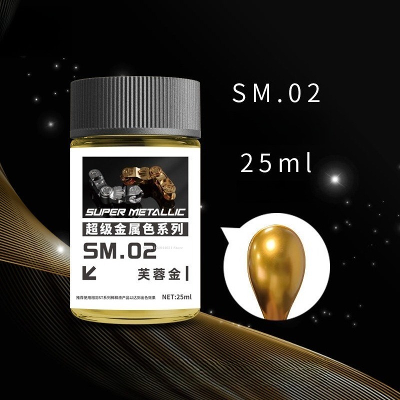 SM01-SM18 Super Metallic Farbs – Metallic Spray Paint Bewertung und Preis