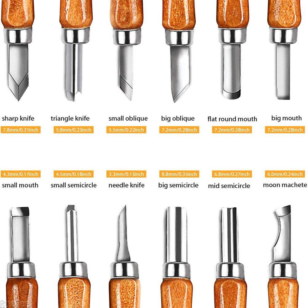 12-teiliges SK2 Holzschnitzwer – Craft Knife Set Bewertung und Preis