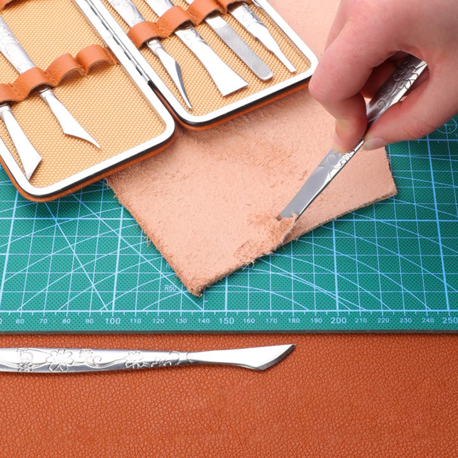 8 Stück Leder-Schnitzmesser, E – Craft Knife Set Bewertung und Preis