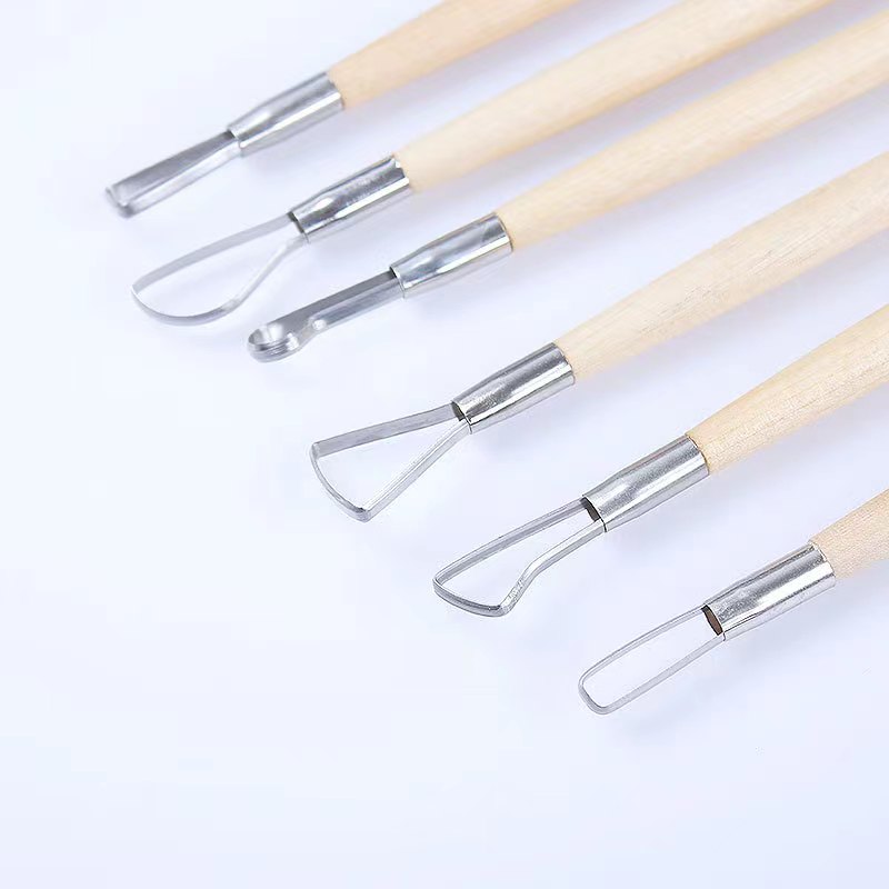 6PCS holzgriff wachs keramik t – Craft Knife Set Bewertung und Preis