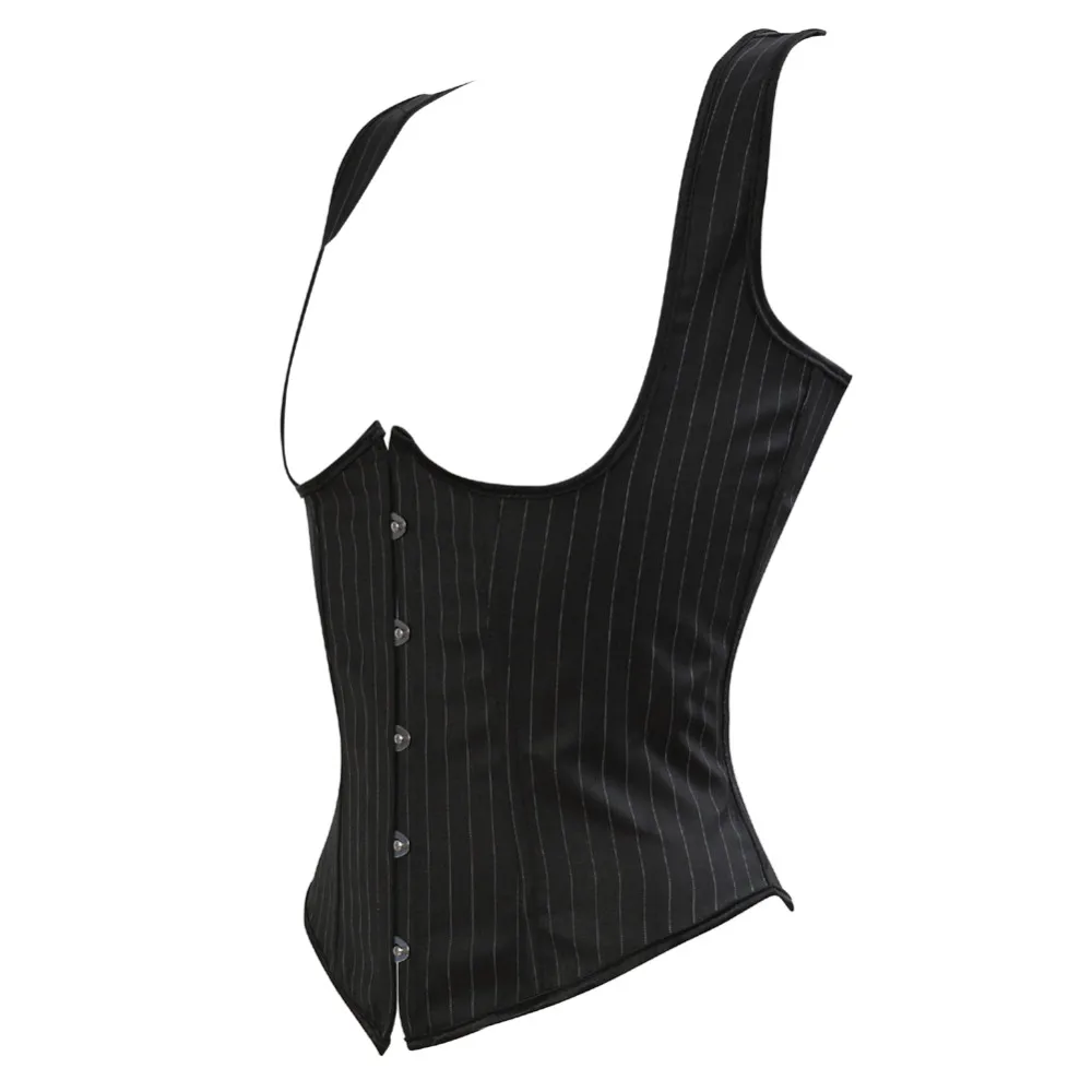 Damen Gothic Jacquard Unterbru – Boning Corset Steel Bewertung und Preis